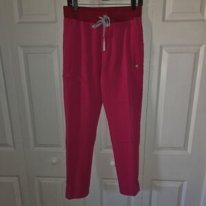 FIGS Yola Shocking Pink Scrub PANTS